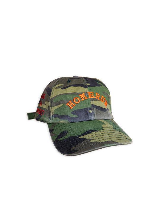 Homerun X '47 Camo with Orange Arch Logo Cap