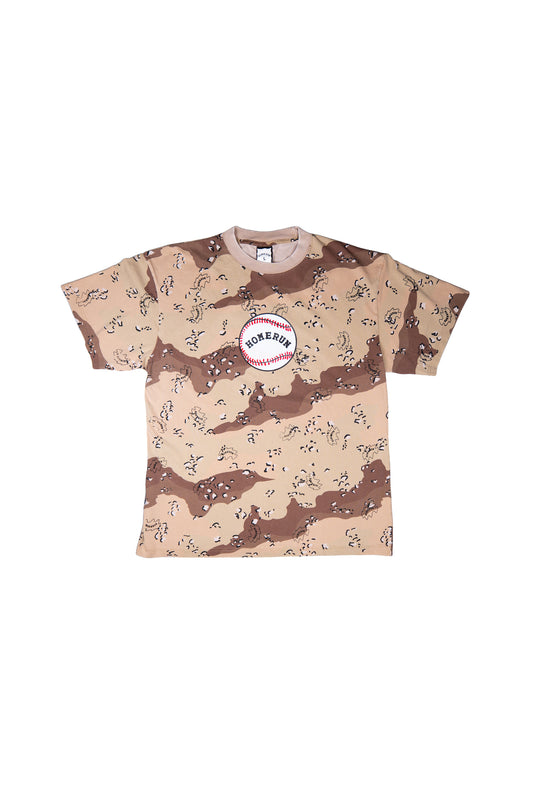 Reversible Two Sided Baseball T - Desert Camo and Black