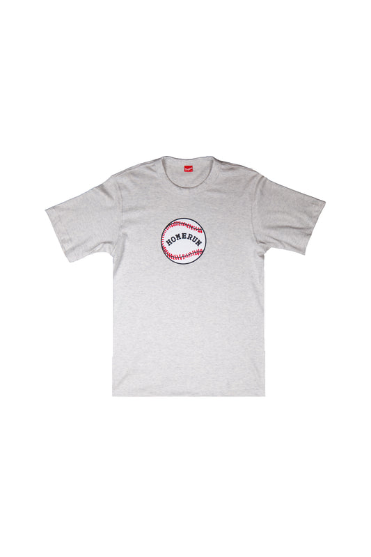 HOMERUN BASEBALL T - GREY