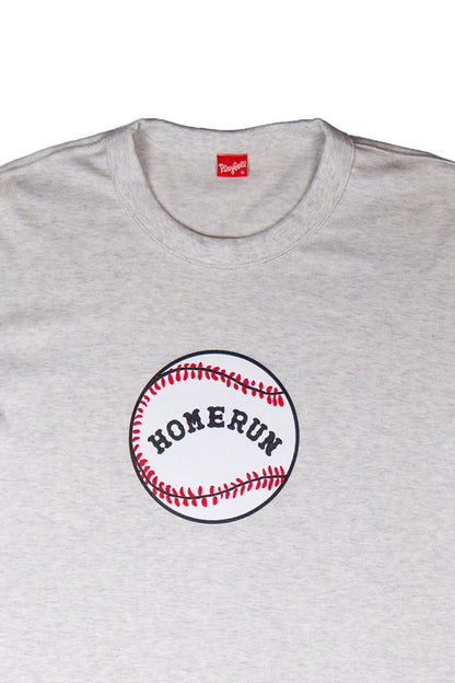 HOMERUN BASEBALL T - GREY